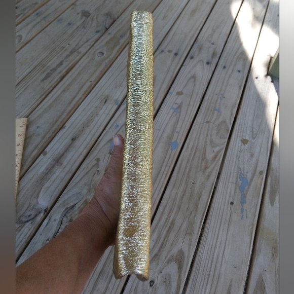 Women's Vintage Sparkly Gold Clutch Purse Hollywood Regency Glam MCM - Picture 7 of 7